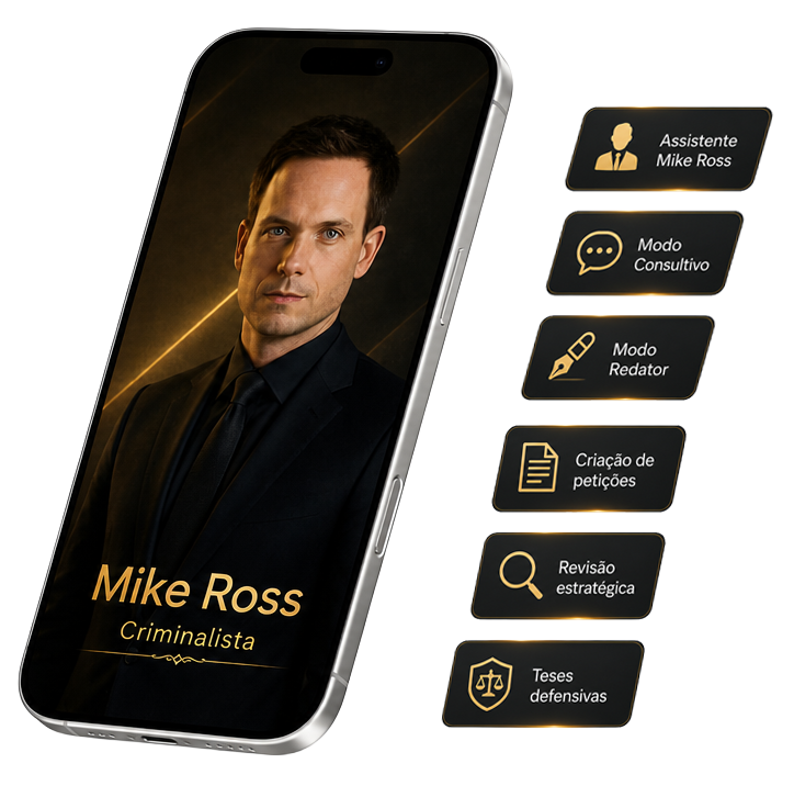 Plataforma do Assistente Jurídico GPT Mike Ross - Criminalista